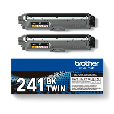 Brother TN-241BK Twin toner - 2x2500 oldal, fekete