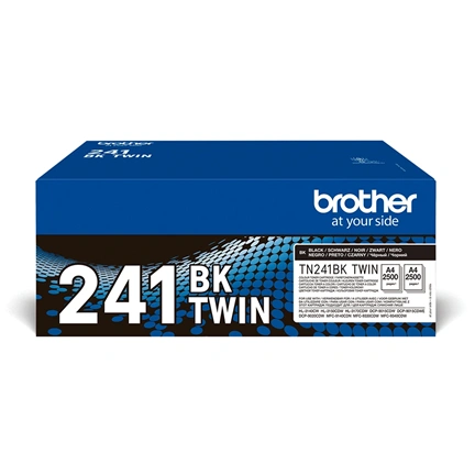 Brother TN-241BK Twin toner - 2x2500 oldal, fekete