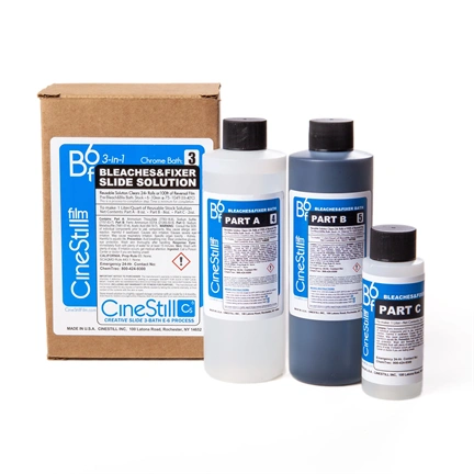 CineStill Bf6 "Bleaches&Fixer" 3-az-1-ben halványító és fixáló fürdő (24+ tekercs) – 1000 ml-hez