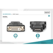DIGITUS Full HD 60Hz DVI-I - HDMI type A Adapter