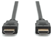 DIGITUS High Speed UHD 4K 3D 30Hz 2.0 aranyozott Ethernet HDMI kábel 5m