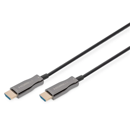 DIGITUS UHD 4K 3D 120Hz aranyozott 2.0b AOC optikai HDMI kábel 10m
