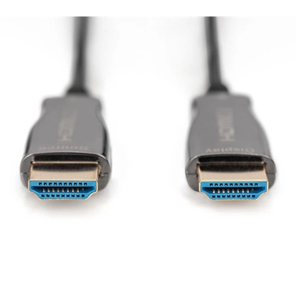 DIGITUS UHD 4K 3D 120Hz aranyozott 2.0b AOC optikai HDMI kábel 10m