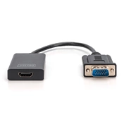 DIGITUS VGA apa -> HDMI anya adapter audio kábellel