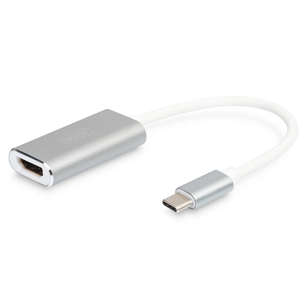 DIGITUS fémházas USB 3.0 Type C - HDMI (4K@30Hz) adapter