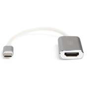 DIGITUS fémházas USB 3.0 Type C - HDMI (4K@30Hz) adapter
