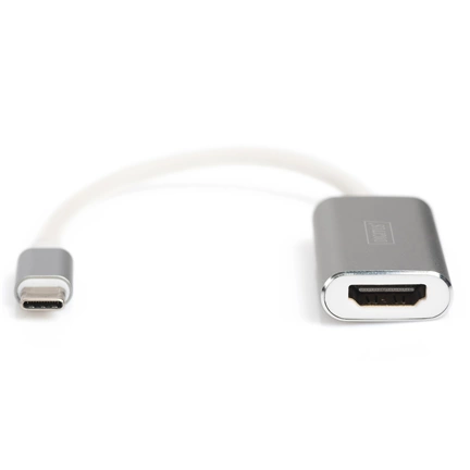 DIGITUS fémházas USB 3.0 Type C - HDMI (4K@30Hz) adapter
