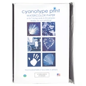FOTOIMPEX Blue Sunprints Cianotípia Üdvözlőkártya Készlet (5x7" / 13x18 cm) – 6 Kártya Borítékkal