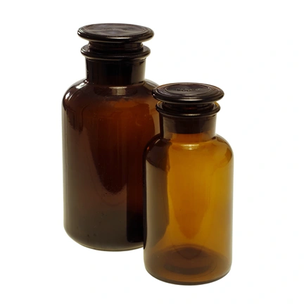 FOTOIMPEX Széles Szájú Barna Üvegflakon (500 ml)