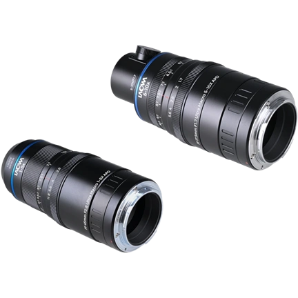 Laowa Aksen 2 objektíves csomag [45 mm f/2.8, 17,5 mm f/1.7 (koaxiális megvilágítású változat)] – Canon RF