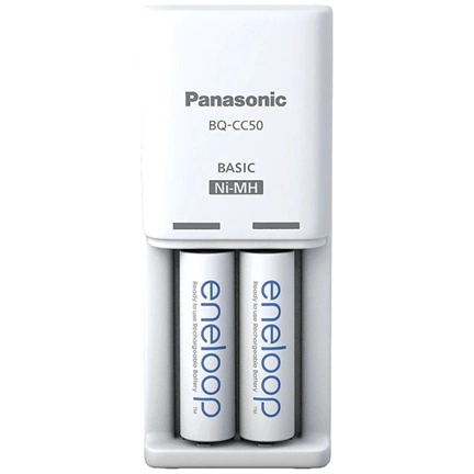 PANASONIC Eneloop Basic töltő + 2db 2000mAh AA elem