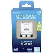 PANASONIC Eneloop Basic töltő + 2db 2000mAh AA elem