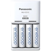 PANASONIC Eneloop Basic töltő + 4db 2000mAh AA elem