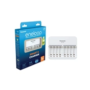 PANASONIC Eneloop töltő 8db AA/AAA elemhez