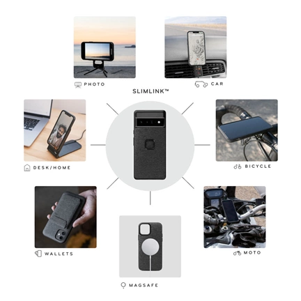 PEAK DESIGN Mobile Everyday Fabric Case Pixel 7 - Szénszürke