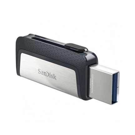 SANDISK MOBIL MEMÓRIA "DUAL DRIVE" USB3.1+TYPE C, 128GB, 150MB/s (173339)