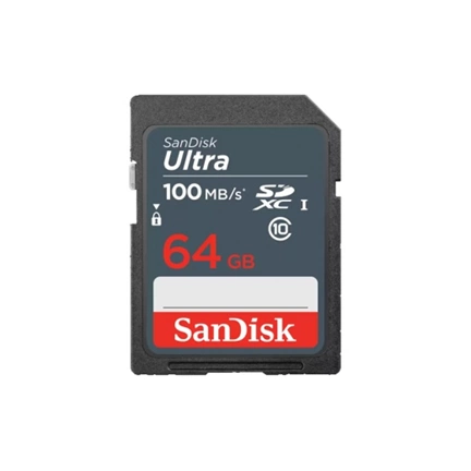 SANDISK Ultra SDHC UHS-I CL10 100MB/s 64GB