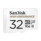 SANDISK microSDHC High Endurance 32GB 100MB/s C10 U3 V30 UHS-I +Adapt. (183565)