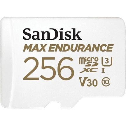 SANDISK microSDXC Max Endurance 256GB C10 U3 V30 (186475)