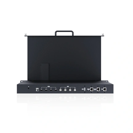 SEETEC FRM173S 17,3"-os kihúzható 1RU rackbe szerelhető monitor 3G-SDI-vel és 4K HDMI-vel