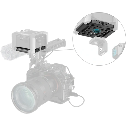 SMALLRIG 4883 RÖGZÍTŐTALP ZOOM F3 RECORDERHEZ