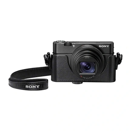 SONY LCJ-RXK bőrhatású védőtok RX100 sorozathoz