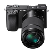 Sony Alpha 6100 (fekete) + 16-50mm + 55-210mm kit