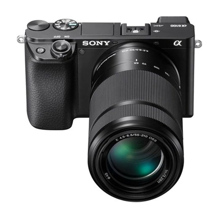 Sony Alpha 6100 (fekete) + 16-50mm + 55-210mm kit