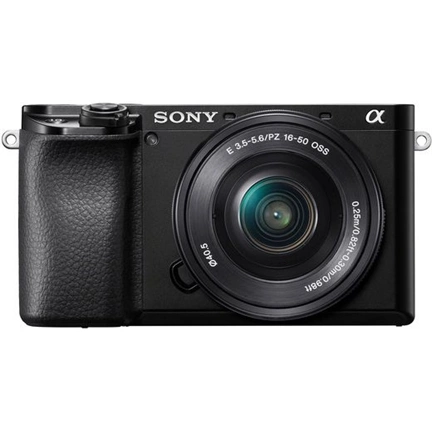 Sony Alpha 6100 (fekete) + 16-50mm + 55-210mm kit