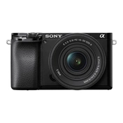 Sony Alpha 6100 váz (fekete) + 16-50mm kit