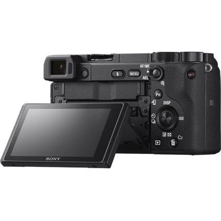Sony Alpha 6400 fényképezőgép (fekete)