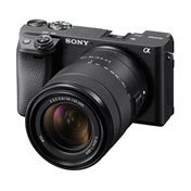 Sony Alpha 6400 (fekete) + 18-135mm f/3.5-5.6 OSS kit