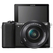 Sony Alpha 6400 (fekete) + E PZ 16-50mm f/3.5-5.6 OSS kit