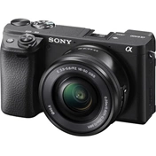 Sony Alpha 6400 (fekete) + E PZ 16-50mm f/3.5-5.6 OSS kit