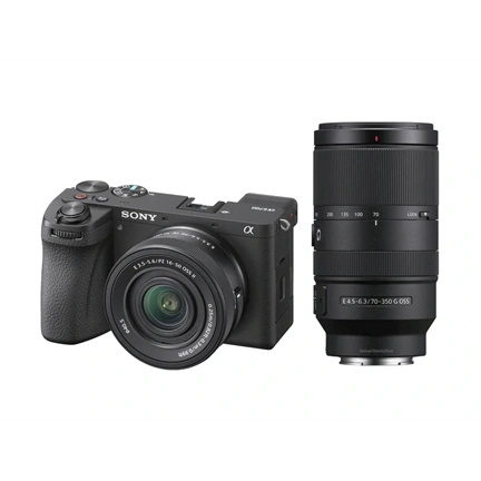 Sony Alpha 6700 + PZ 16-50mm f/3.5-5.6 OSS II + 70-350mm f/4.5-6.3 G OSS Kit