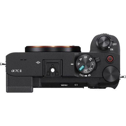 Sony Alpha 7CII fényképezőgép (fekete)