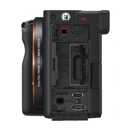 Sony Alpha 7C MILC fényképezőgép váz (fekete)