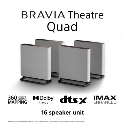Sony BRAVIA Theatre Quad házimozirendszer - 4.0.4, 16 csatorna