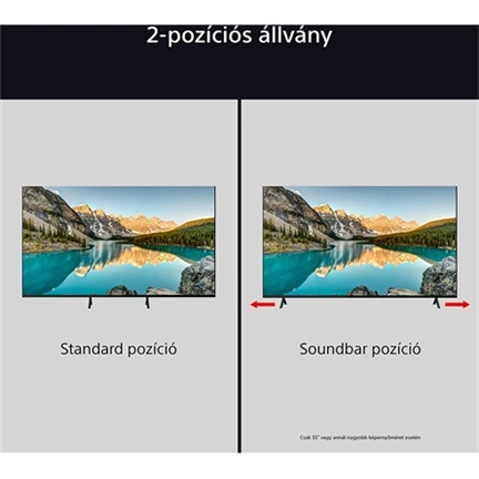 Sony Bravia 3 K-65S3 televízió - 65", 4K UHD, HDR, Google TV