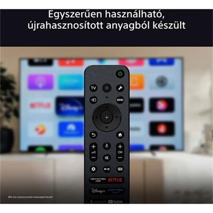 Sony Bravia 3 K-65S3 televízió - 65", 4K UHD, HDR, Google TV