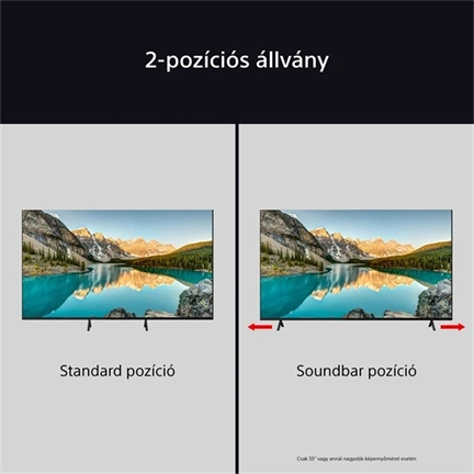 Sony Bravia 3 K-75S3 televízió - 75", 4K UHD, HDR, Google TV