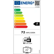 Sony Bravia 8A televízió K-55XR8AB - 55" OLED 4K UHD HDR, Google TV