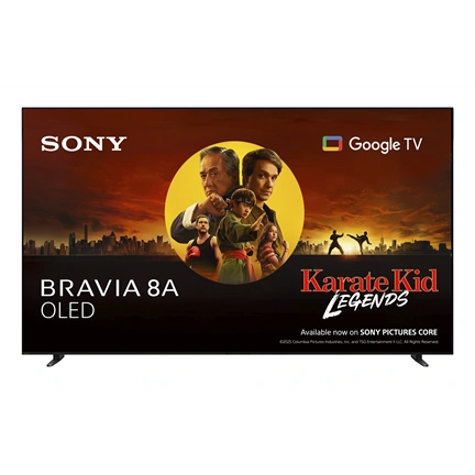 Sony Bravia 8A televízió K-55XR8A - 55", OLED, 4K UHD, HDR, Google TV