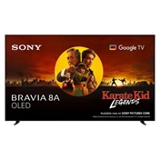 Sony Bravia 8A televízió K-77XR8A - 77", OLED, 4K UHD, HDR, Google TV