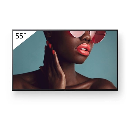 Sony FW-55BZ40L professzionális kijelző 55" 4K HDR, kivételes fényesség, nem tükröződő mély fekete