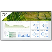 Sony FW-75BZ30L professzionális kijelző 75" 4K HDR, 24/7 működés, fekvő/álló mód, Pro-Mode, AirpPlay, Chromecast