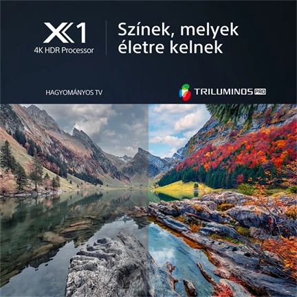 Sony KD-55X80L televízió - 55", 4K UHD, HDR, Google TV