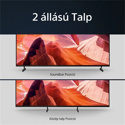 Sony KD-55X80L televízió - 55", 4K UHD, HDR, Google TV