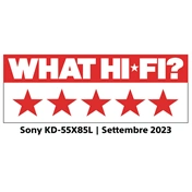 Sony KD-55X85L televízió - 55", 4K UHD, HDR, Google TV
