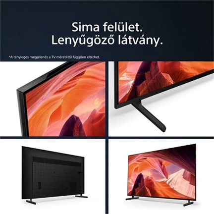 Sony KD-85X80L televízió - 85", 4K UHD, HDR, Google TV